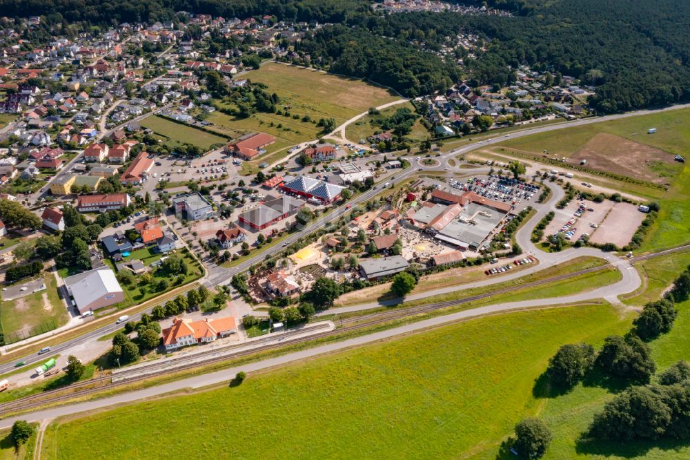 Luftaufnahme Koserow - Freizeitzentrum Karls Erlebnis-Dorf in Koserow im Bundesland Mecklenburg-Vorpommern