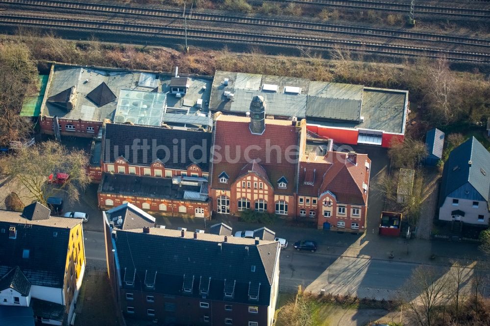 Bochum von oben - Freizeitzentrum - Kino - Gebäude in Bochum im Bundesland Nordrhein-Westfalen