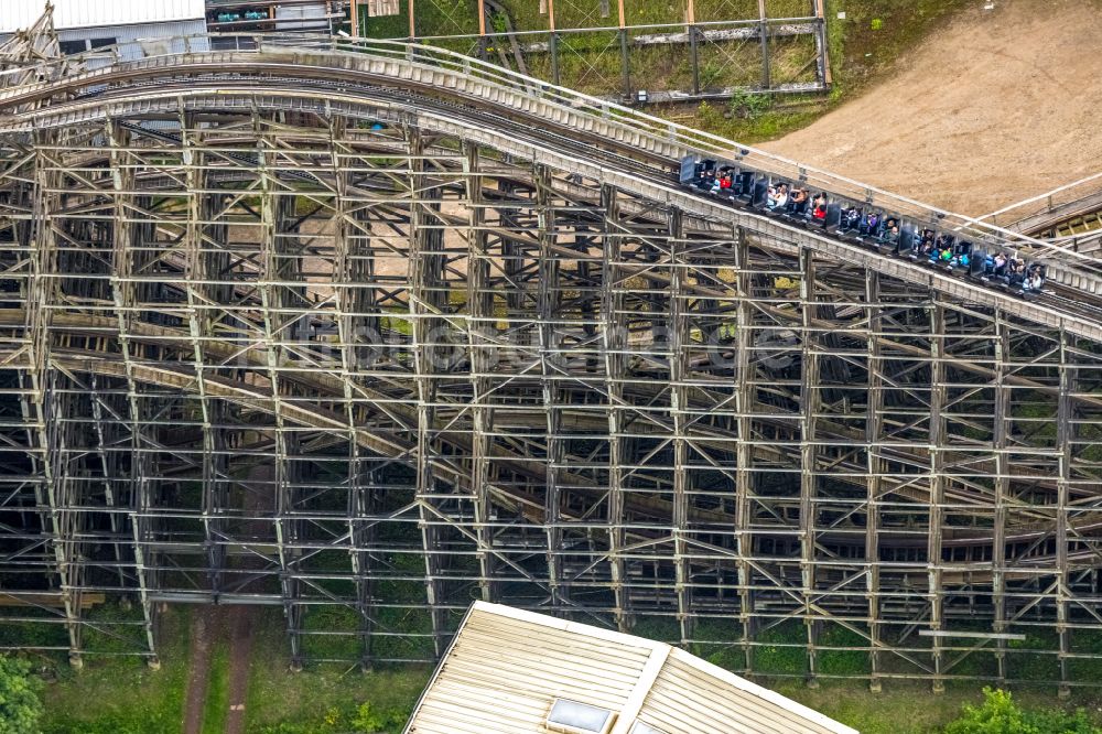 Luftbild Bottrop - Freizeitzentrum Movie Park Germany in Bottrop im Bundesland Nordrhein-Westfalen, Deutschland