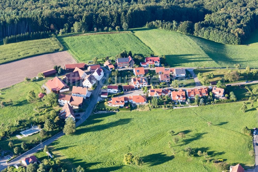 Luftbild Althütte - Freizeitzentrum Ort: Familienferienstätte Haus Lutzenberg e.V. im Ortsteil Lutzenberg in Althütte im Bundesland Baden-Württemberg, Deutschland