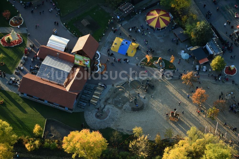 Luftaufnahme Klaistow - Freizeitzentrum Spargel- und Erlebnishof Klaistow im Bundesland Brandenburg