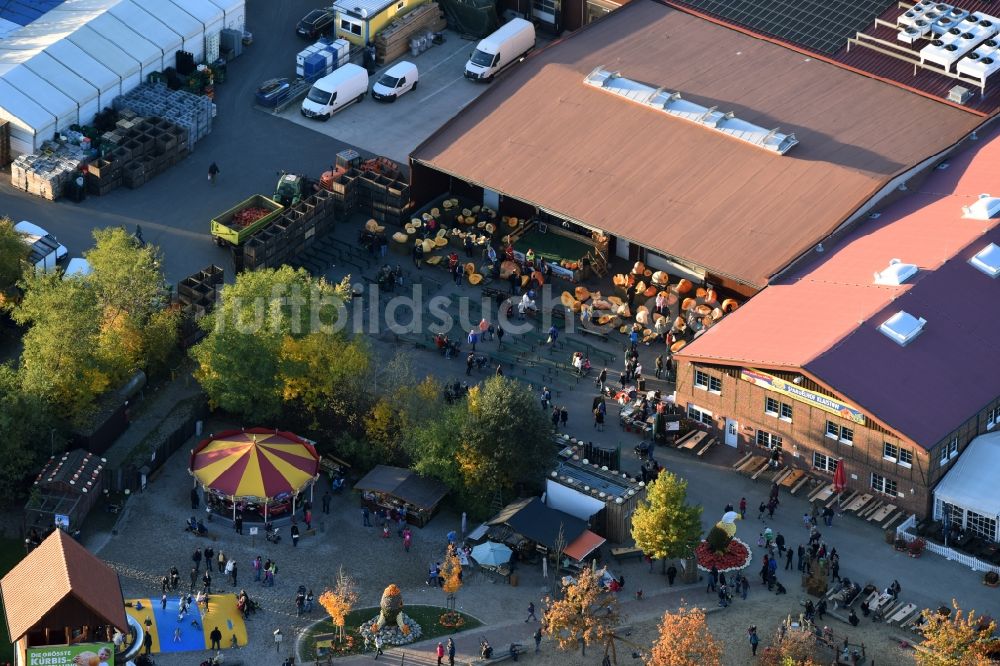 Luftaufnahme Klaistow - Freizeitzentrum Spargel- und Erlebnishof Klaistow im Bundesland Brandenburg