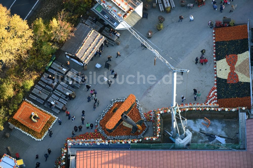 Klaistow aus der Vogelperspektive: Freizeitzentrum Spargel- und Erlebnishof Klaistow im Bundesland Brandenburg