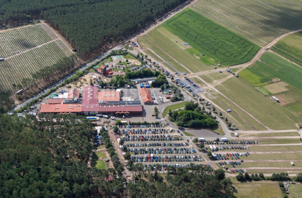 Luftaufnahme Beelitz - Freizeitzentrum Spargel- und Erlebnishof Klaistow im Bundesland Brandenburg