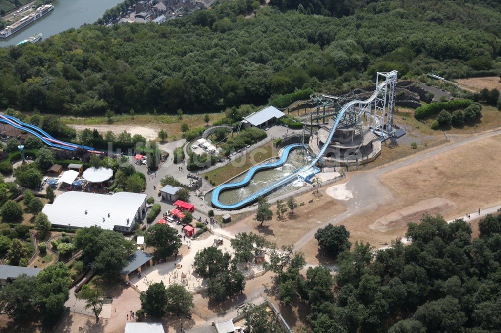 Klotten aus der Vogelperspektive: Freizeitzentrum Wild- und Freizeitpark Klotten in Klotten im Bundesland Rheinland-Pfalz, Deutschland