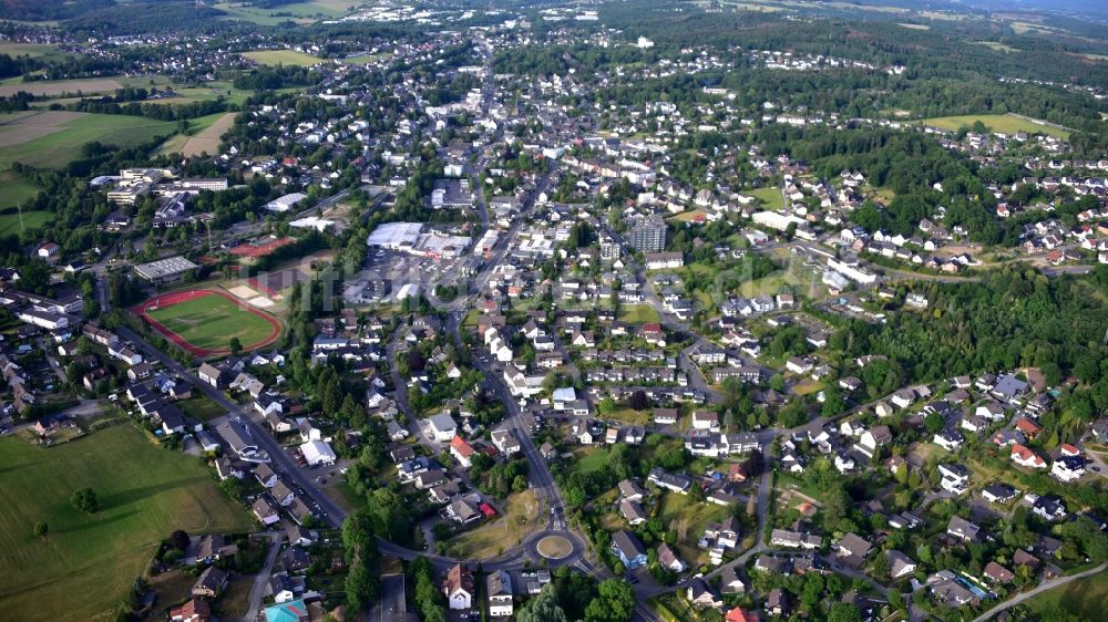 Luftaufnahme Freudenberg - Freudenberg im Bundesland Nordrhein-Westfalen, Deutschland