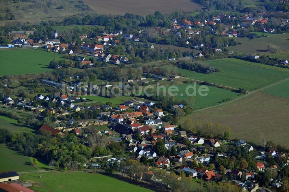 Friedensdorf von oben - Friedensdorf im Bundesland Sachsen-Anhalt