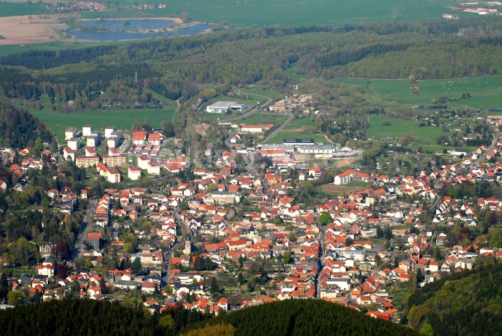 Friedrichroda (Thüringen) aus der Vogelperspektive: Friedrichroda im Thüringer Wald