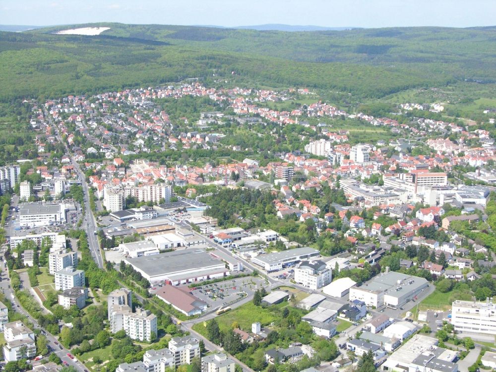 Friedrichsdorf aus der Vogelperspektive: Friedrichsdorf