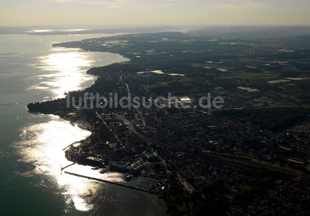 Luftbild Friedrichshafen - Friedrichshafen am Bodensee im Bundesland Baden-Württemberg