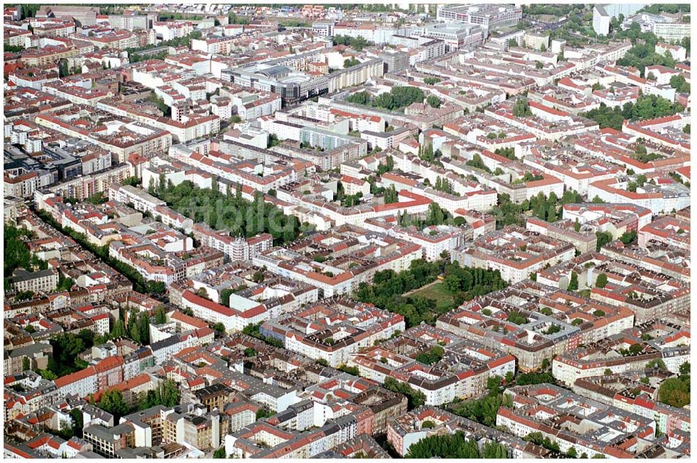 Luftbild Berlin - Friedrichshain in Berlin