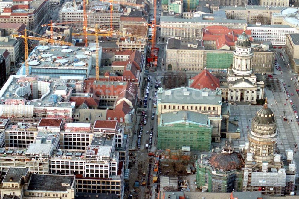 Luftbild Berlin - 12.02.1995 Friedrichstadtpassagen in Berlin