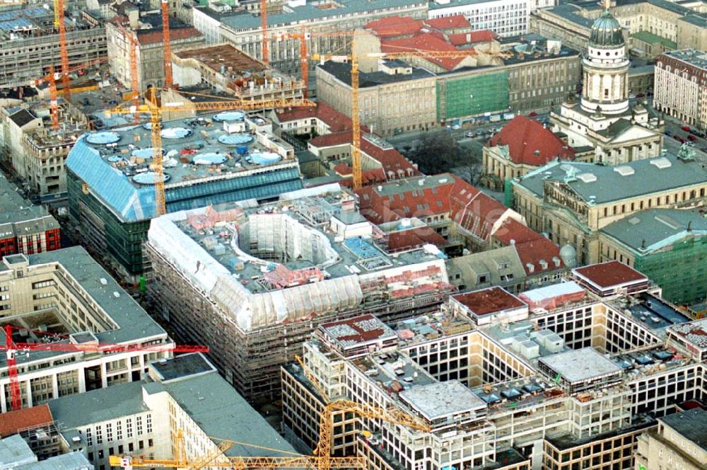 Berlin von oben - 12.02.1995 Friedrichstadtpassagen in Berlin