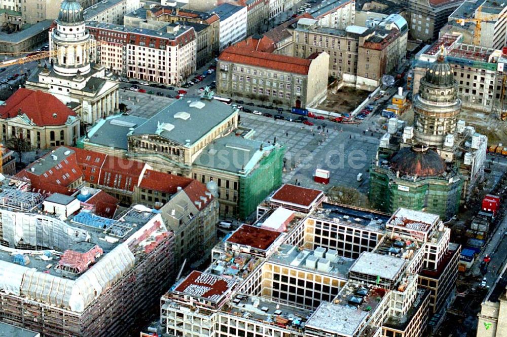 Luftaufnahme Berlin - 12.02.1995 Friedrichstadtpassagen in Berlin