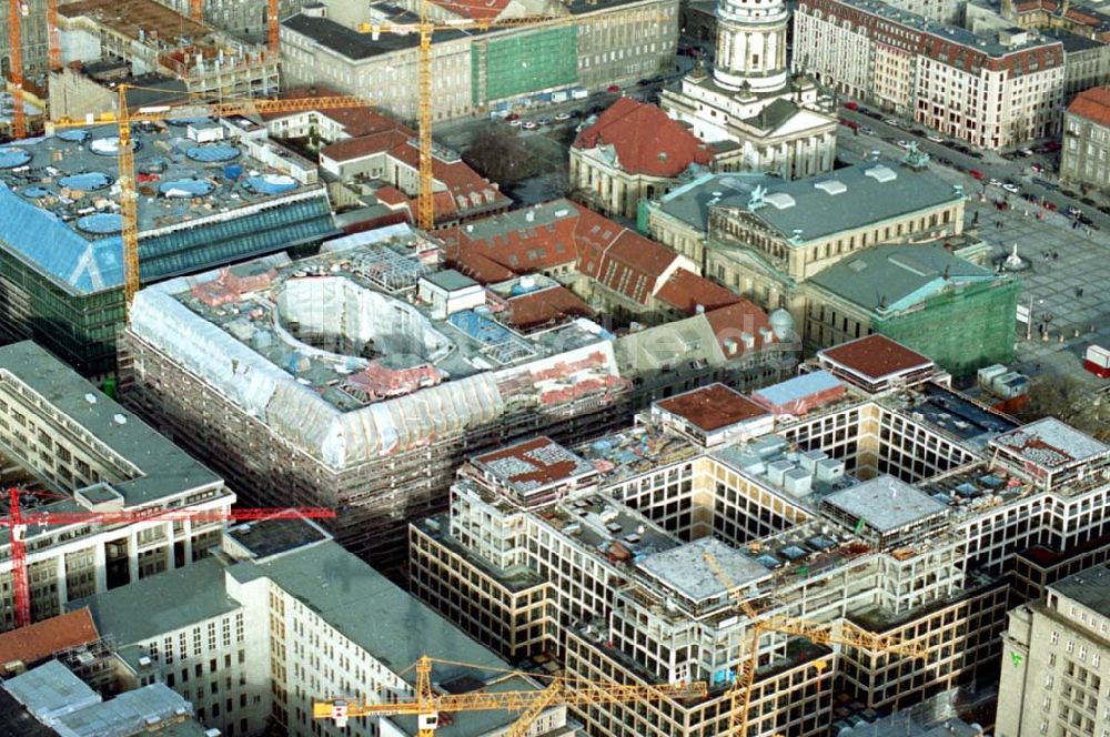 Berlin aus der Vogelperspektive: 12.02.1995 Friedrichstadtpassagen in Berlin