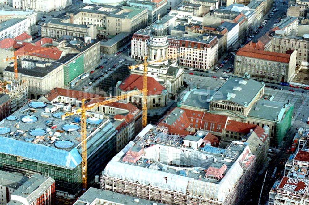 Berlin von oben - 12.02.1995 Friedrichstadtpassagen in Berlin