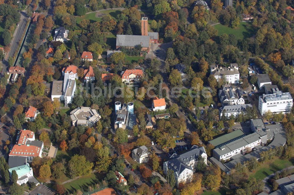 Luftbild Berlin - Fritz-Haber-Institut der Max-Planck-Gesellschaft in Berlin-Dahlem