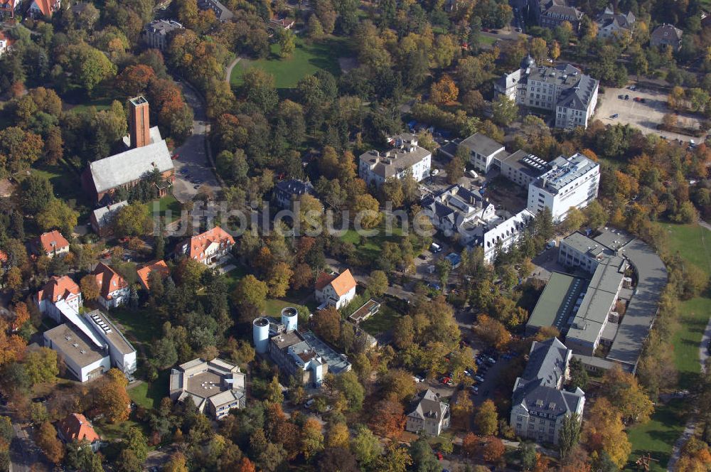 Luftaufnahme Berlin - Fritz-Haber-Institut der Max-Planck-Gesellschaft in Berlin-Dahlem