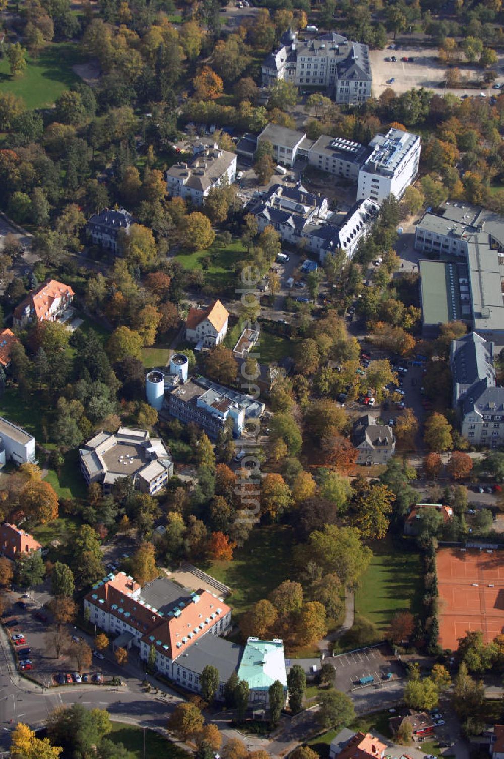 Berlin aus der Vogelperspektive: Fritz-Haber-Institut der Max-Planck-Gesellschaft in Berlin-Dahlem