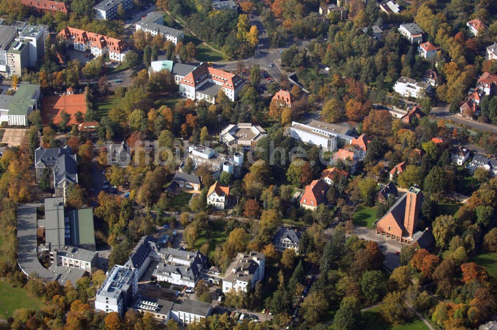 Luftaufnahme Berlin - Fritz-Haber-Institut der Max-Planck-Gesellschaft in Berlin-Dahlem