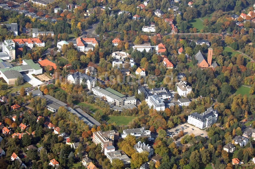 Luftbild Berlin - Fritz-Haber-Institut der Max-Planck-Gesellschaft in Berlin-Dahlem