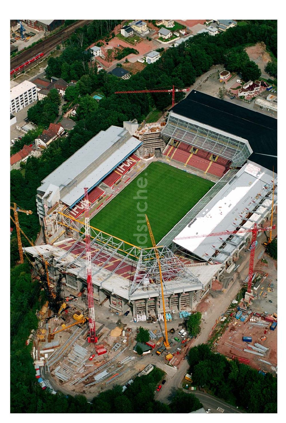 Kaiserslautern (Rheinland-Pfalz ) aus der Vogelperspektive: Fritz-Walter-Stadion Kaiserslautern