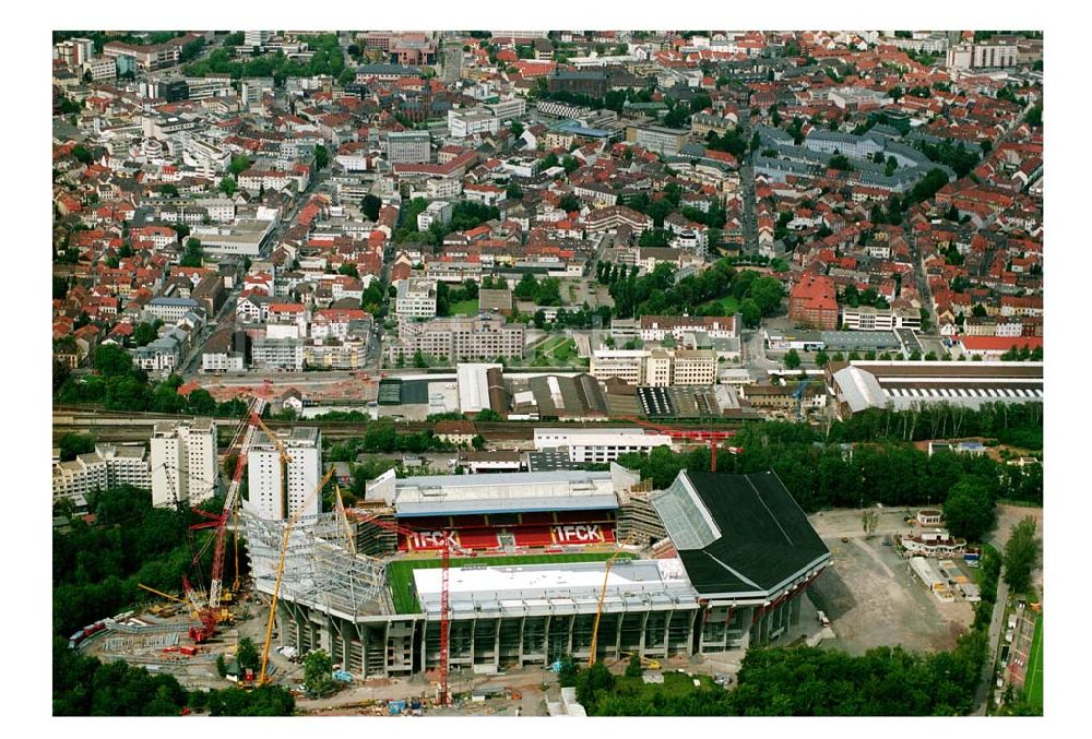 Luftbild Kaiserslautern (Rheinland-Pfalz ) - Fritz-Walter-Stadion Kaiserslautern