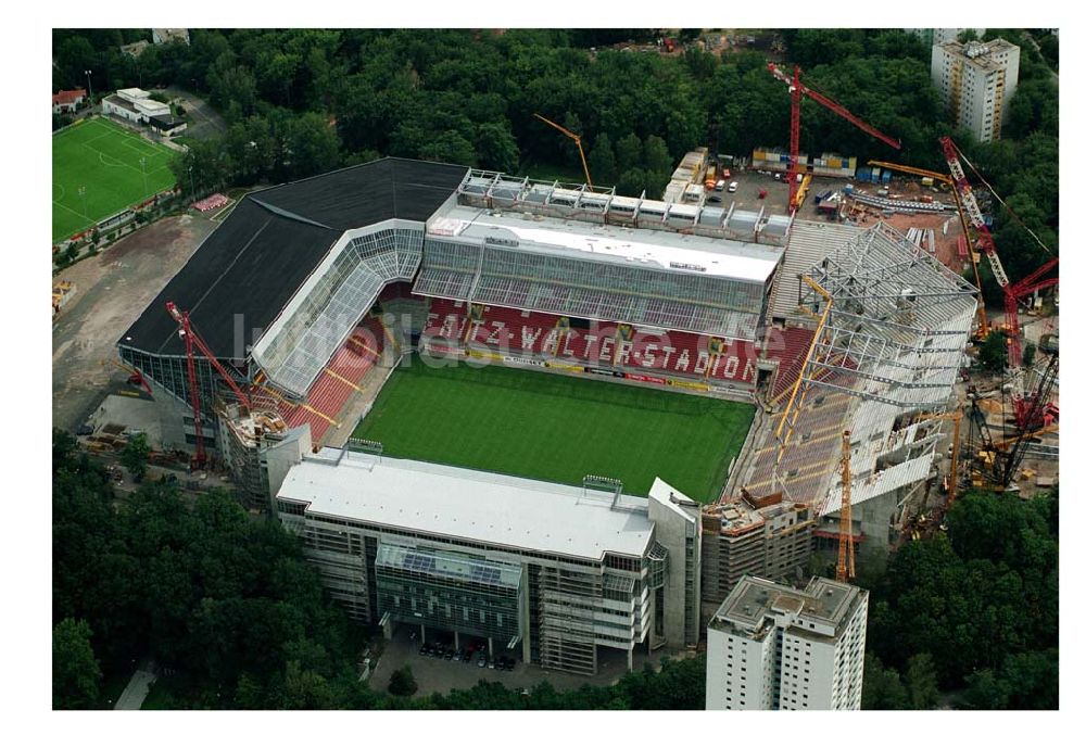 Luftaufnahme Kaiserslautern (Rheinland-Pfalz ) - Fritz-Walter-Stadion Kaiserslautern