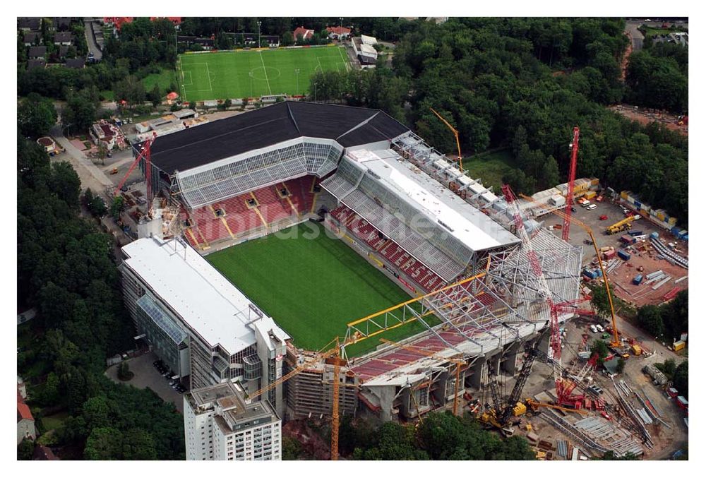 Kaiserslautern (Rheinland-Pfalz ) von oben - Fritz-Walter-Stadion Kaiserslautern