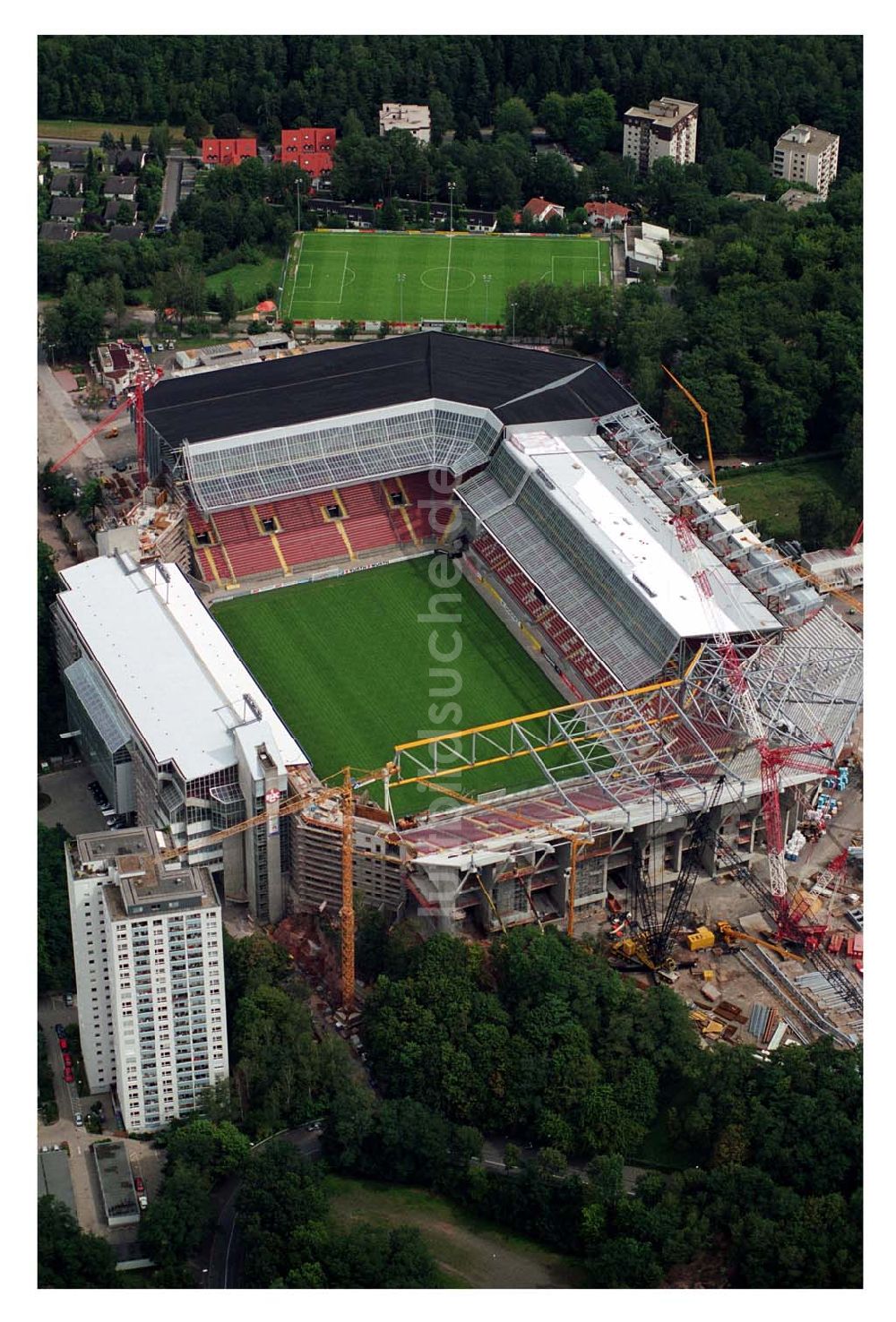 Kaiserslautern (Rheinland-Pfalz ) aus der Vogelperspektive: Fritz-Walter-Stadion Kaiserslautern