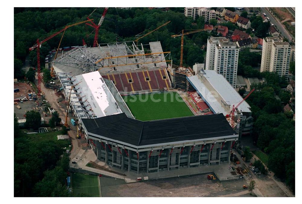 Luftbild Kaiserslautern (Rheinland-Pfalz ) - Fritz-Walter-Stadion Kaiserslautern