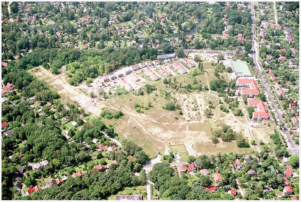 Luftbild Berlin Köpenick - Fürstenwalder Allee Lagunenweg