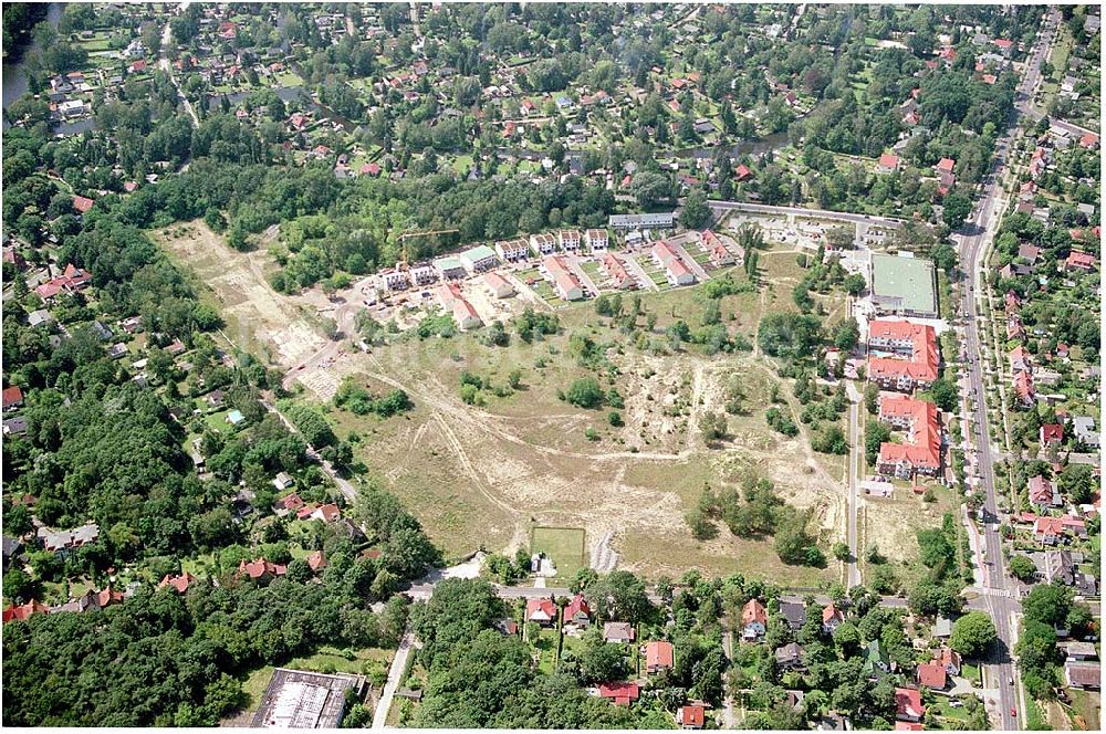 Luftaufnahme Berlin Köpenick - Fürstenwalder Allee Lagunenweg