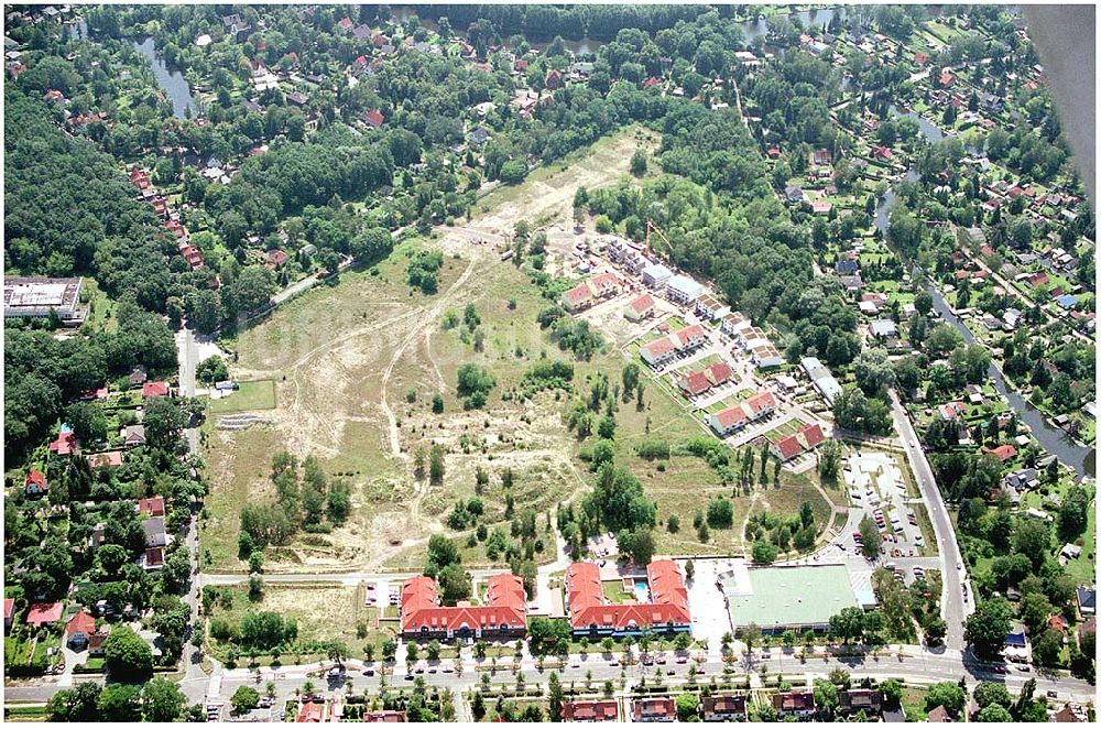 Berlin Köpenick von oben - Fürstenwalder Allee Lagunenweg