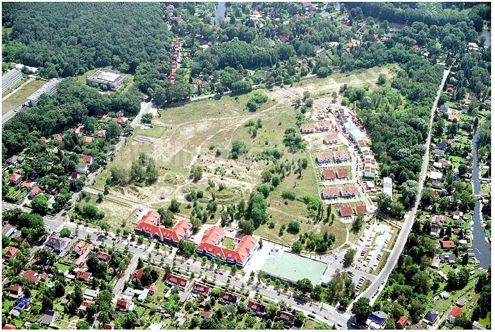 Berlin Köpenick aus der Vogelperspektive: Fürstenwalder Allee Lagunenweg