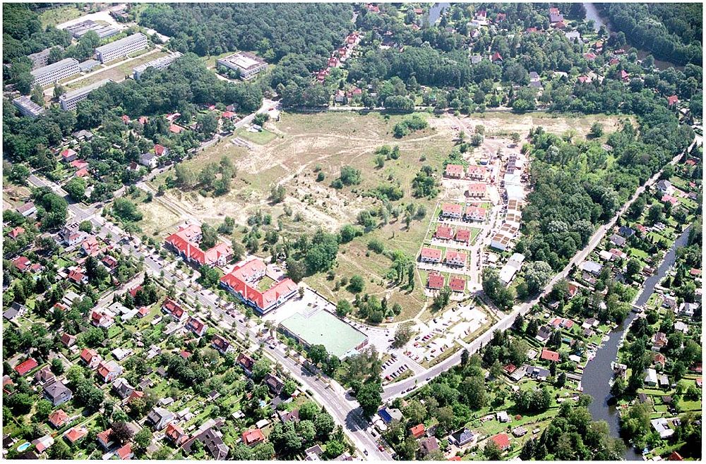 Luftbild Berlin Köpenick - Fürstenwalder Allee Lagunenweg