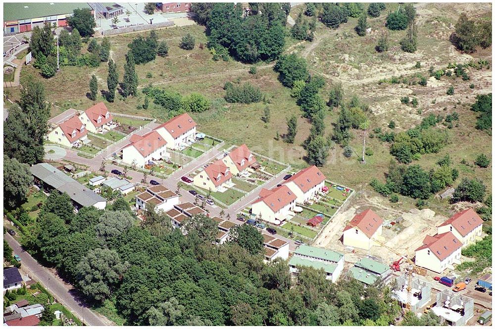 Berlin Köpenick von oben - Fürstenwalder Allee Lagunenweg