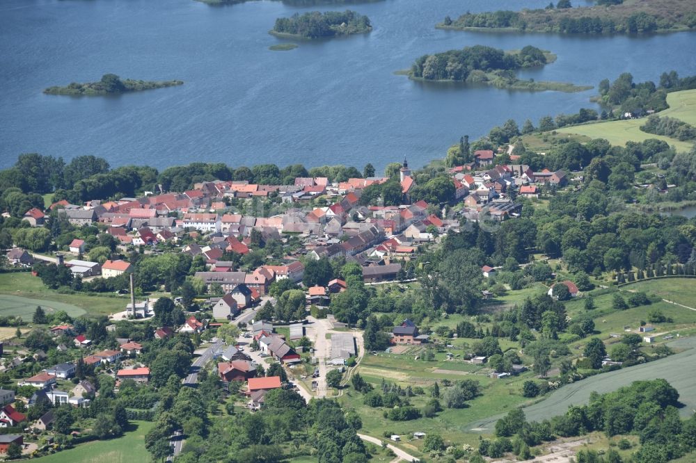 Luftaufnahme Nordwestuckermark - Fürstenwerder - Ansicht von Nordwestuckermark im Bundesland Brandenburg