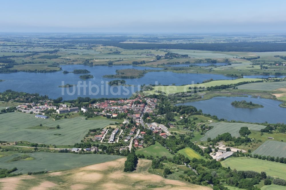 Nordwestuckermark von oben - Fürstenwerder - Ansicht von Nordwestuckermark im Bundesland Brandenburg