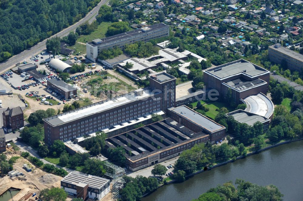 Luftaufnahme Berlin Köpenick - Funkhaus Berlin Nalepastraße in Treptow-Köpenick