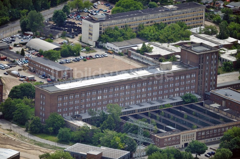 Luftbild Berlin - Funkhaus Berlin Nalepastraße in Treptow-Köpenick