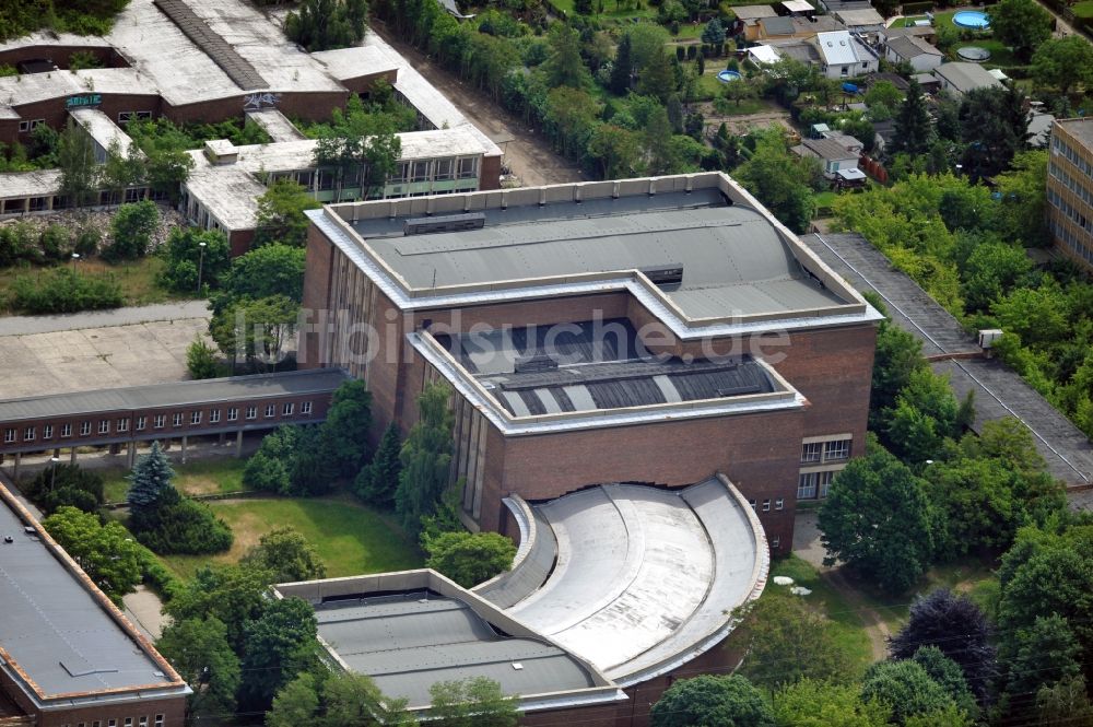 Luftbild Berlin - Funkhaus Berlin Nalepastraße in Treptow-Köpenick