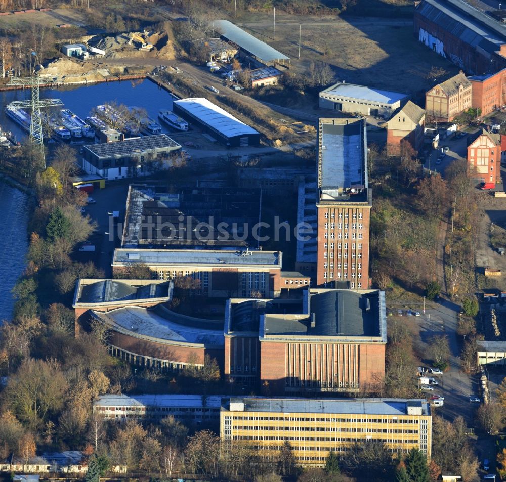 Berlin aus der Vogelperspektive: Funkhaus Berlin Nalepastraße in Treptow-Köpenick