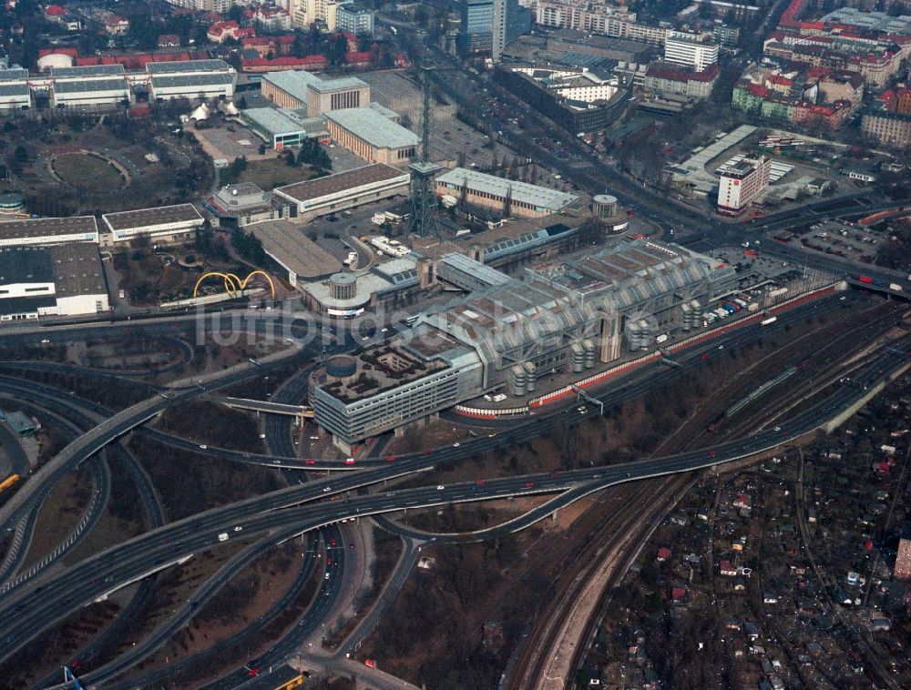 Luftbild Berlin - Funkturm und Kongresszentrum ICC in Berlin