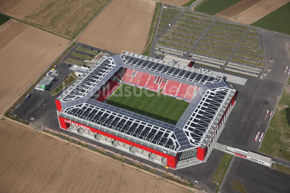 Luftaufnahme Mainz - Fußball- Stadion Coface-Arena in Mainz