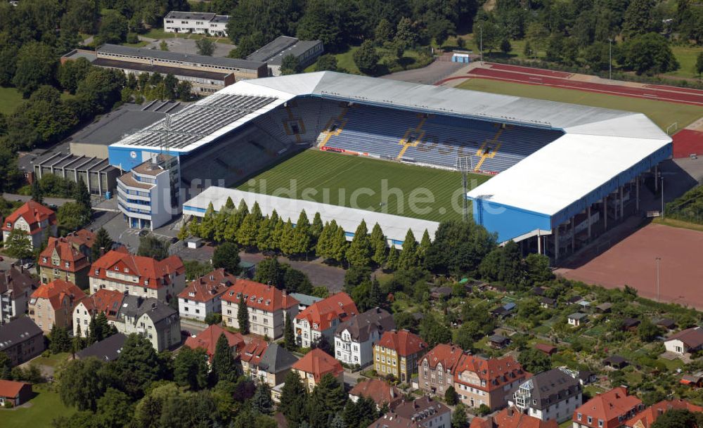 Luftbild Bielefeld - Fussballstadion Bielefeld