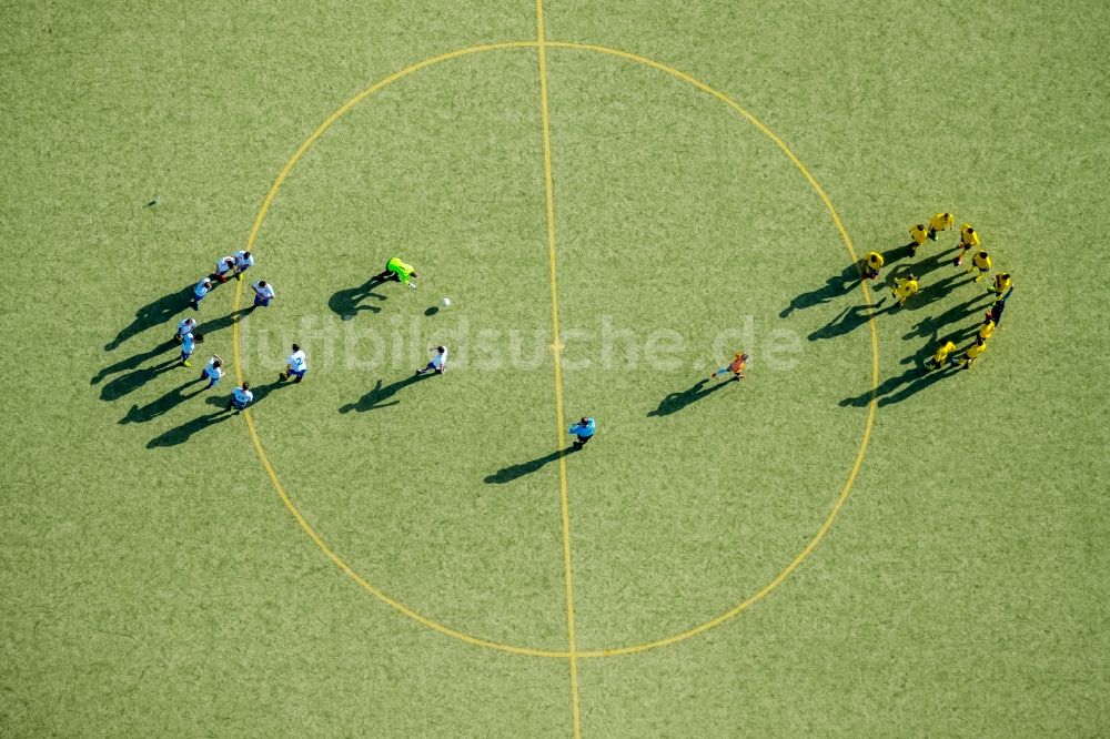 Luftbild Herne - Fussballstadion des Vereins Sportclub Westfalia 04 e.V. am Westring in Herne im Bundesland Nordrhein-Westfalen