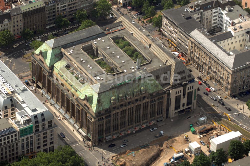 Luftaufnahme Düsseldorf - Galeria Kaufhof Kö in Düsseldorf