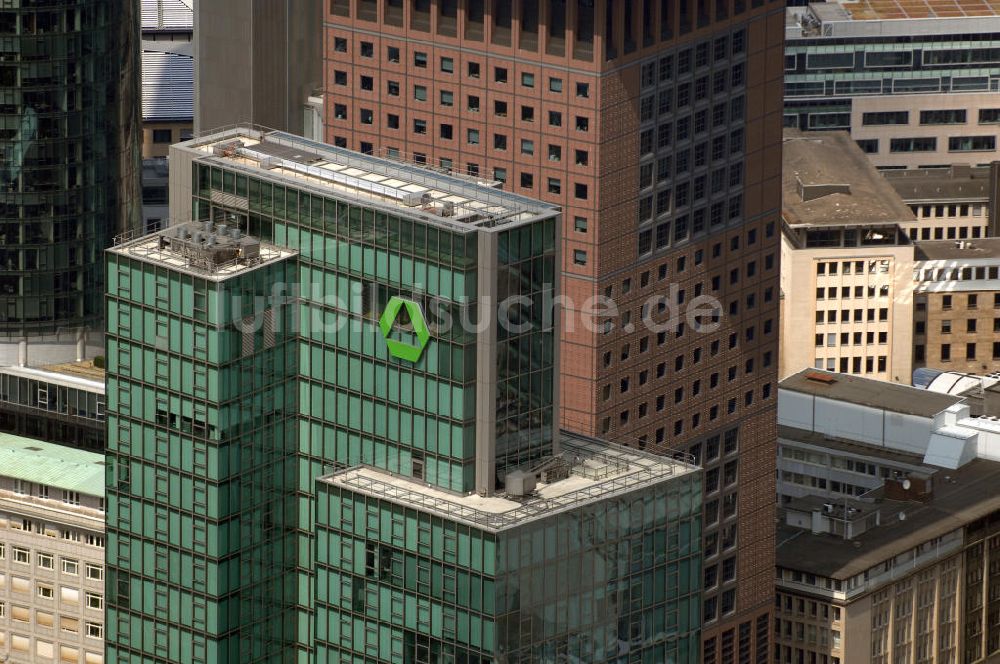 Luftaufnahme Frankfurt am Main - Gallileo Hochhaus der Dresdner Bank in Frankfurt / Main