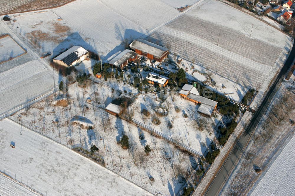 Engelstadt von oben - Garten-und Landschaftsbau Engelstadt